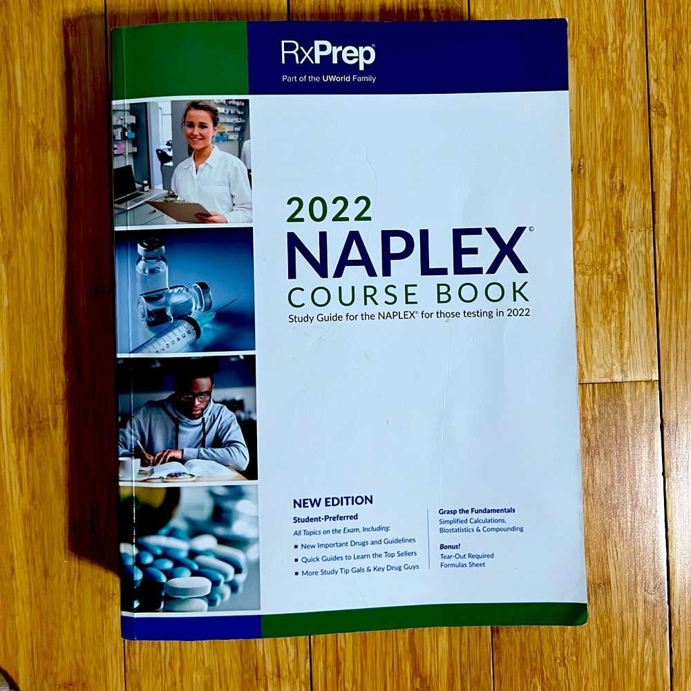 NAPLEX prep book very good condition